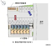 ★手数料０円★高崎市新後閑町　月極駐車場（LP）